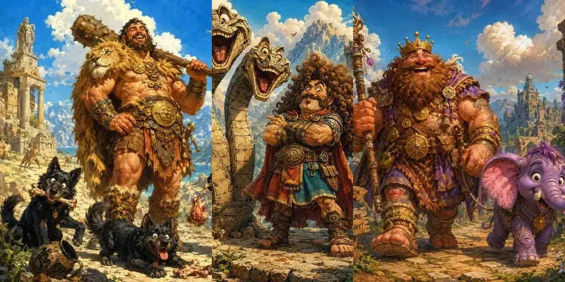 Ancient Mythology Adventure generated by undefined