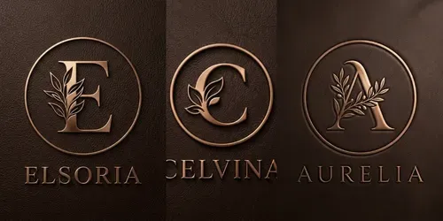 Luxury Minimal Monogram Logo Collections generated by gemini-image