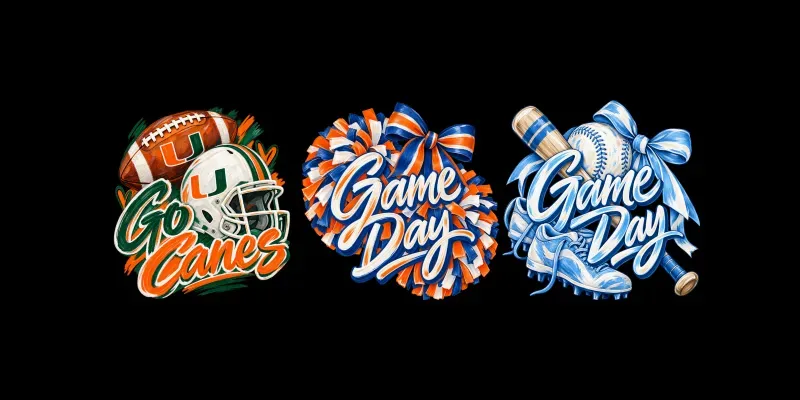 Preppy Tshirt Sports Designs generated by undefined