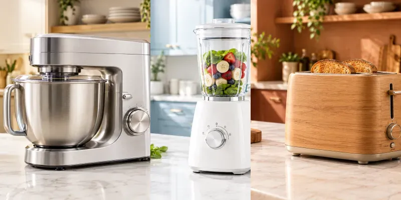 Elegant Minimalist Kitchen Product Scenes