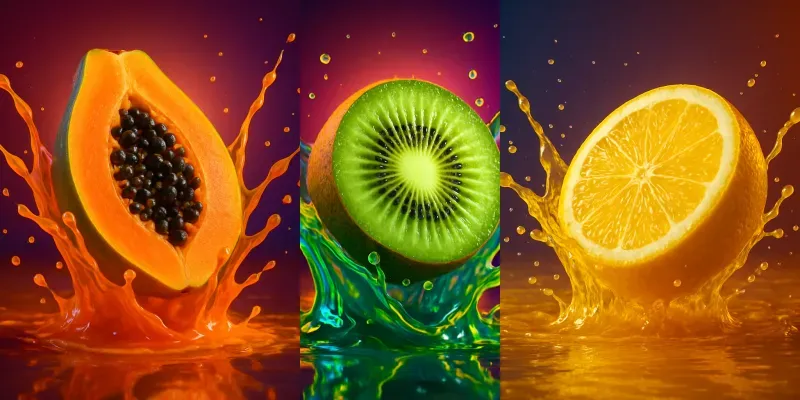 Fruits Promotion Photos generated by undefined
