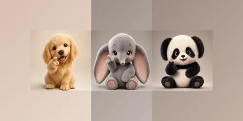 Gesture Animals generated by chatgpt-image