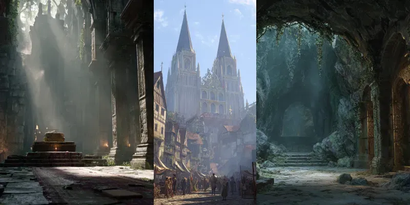 Fantasy RPG Location Art Generator generated by undefined