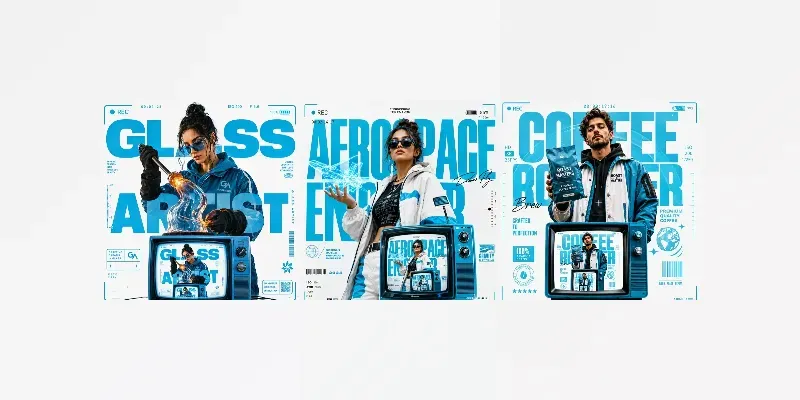 Urban Cyan Posters generated by undefined