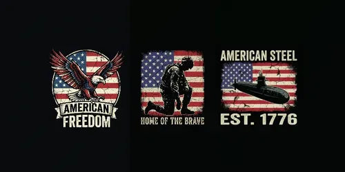 Remember And Honor Memorial Day Pngs generated by gemini-image