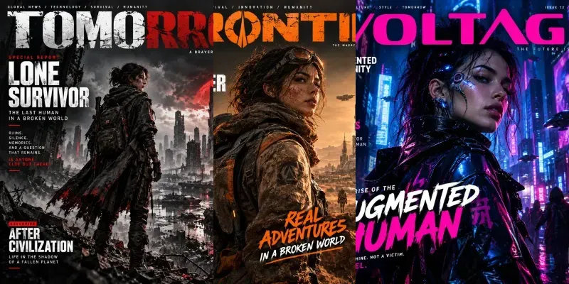 Dark Future Magazine Covers