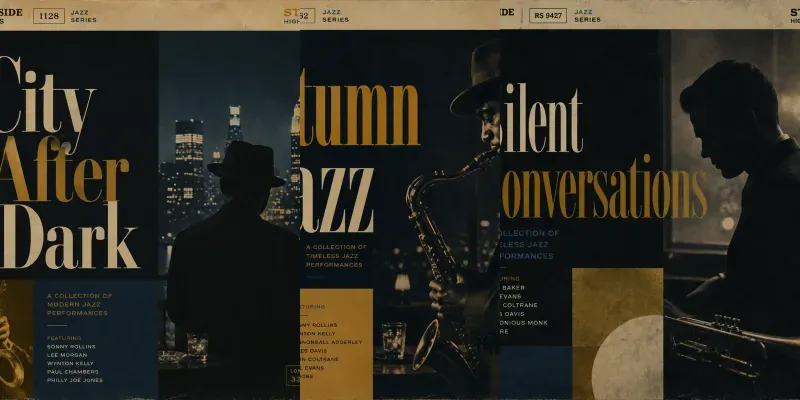 Vintage Jazz Album Cover Generator generated by undefined