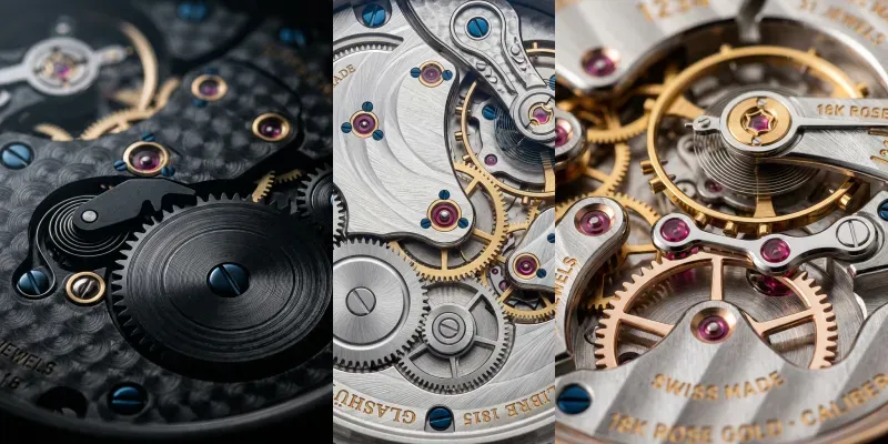 Luxury Horology Macro Mechanical Watches generated by undefined