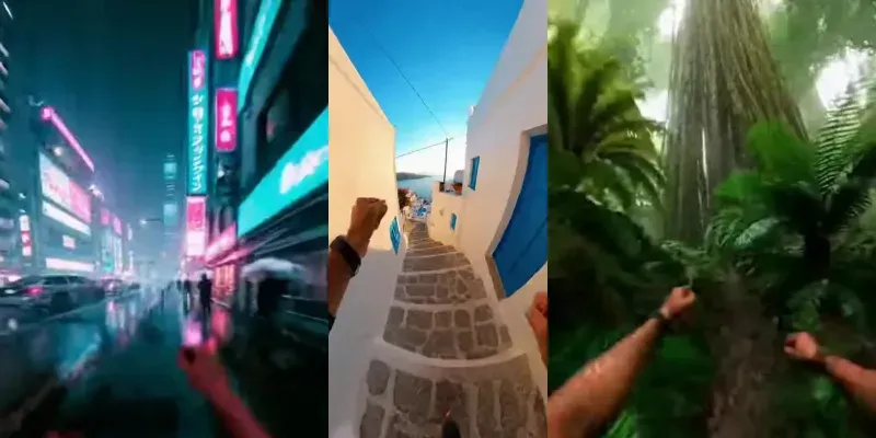 Ultrarealistic Fpv Pov Runs 15 Secs generated by undefined