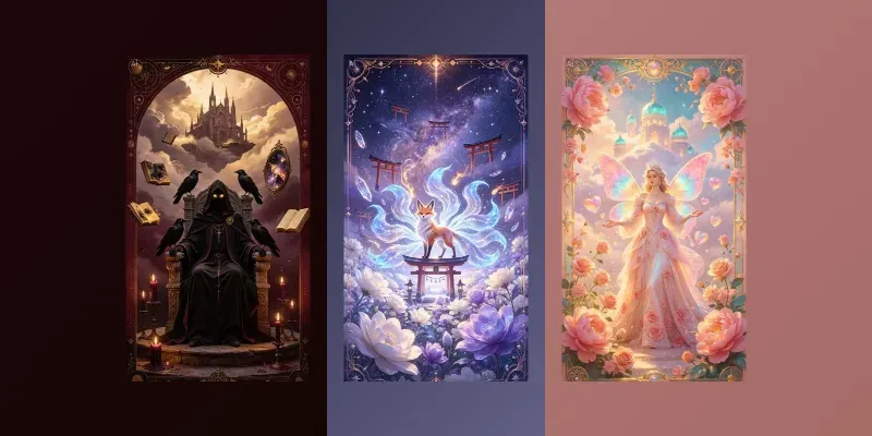 Pop Surreal Tarot Card Creators generated by undefined