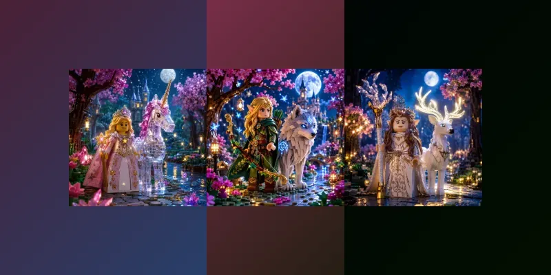 Lego Enchanted Fantasy Worlds generated by undefined