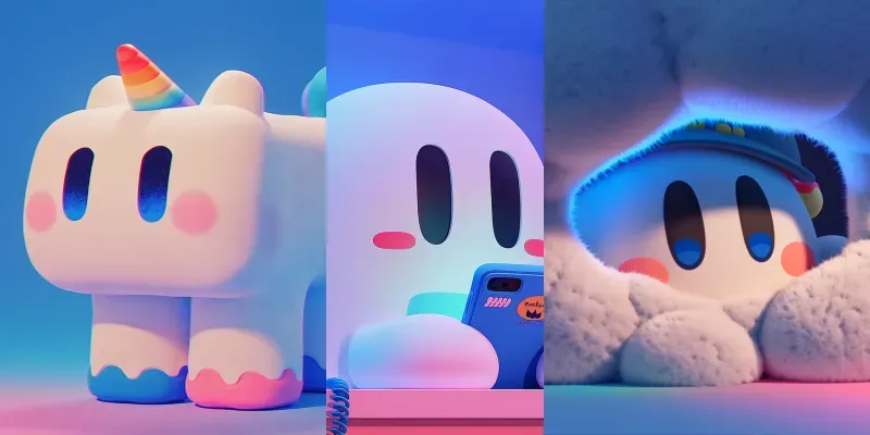 Dreamy Toy Mascots generated by undefined