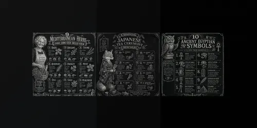 Vintage Chalkboard Infographic Kits generated by chatgpt-image