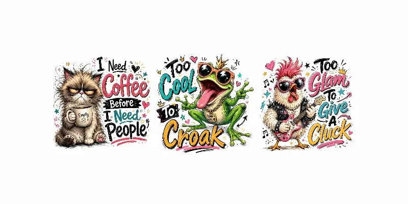 Funny Cartoon Animals Deluxe generated by undefined