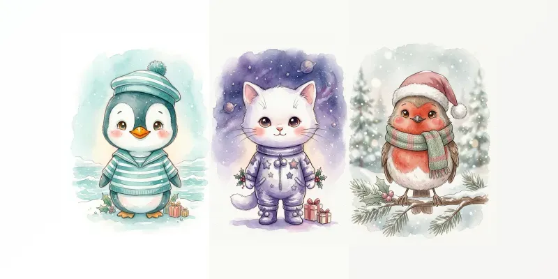 Storybook Watercolors generated by undefined