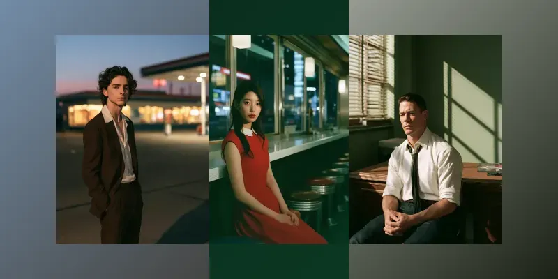 Your Photos In An Edward Hopper Scene