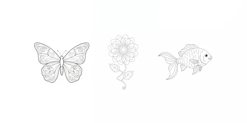 Advanced Dashed Tracing Pages For Kids generated by undefined