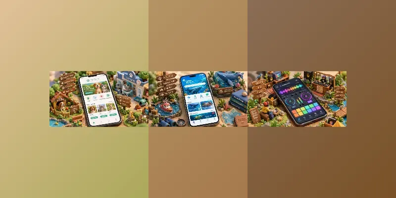 3D Clay App Dioramas generated by undefined