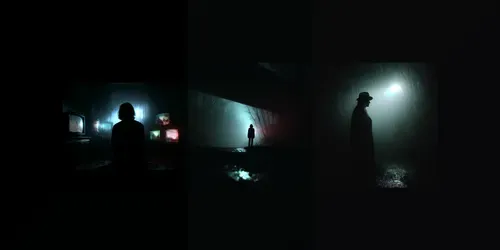 Dramatic Dark Movies generated by midjourney