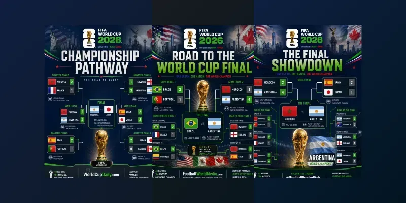 World Cup 2026 Bracket Graphics generated by undefined
