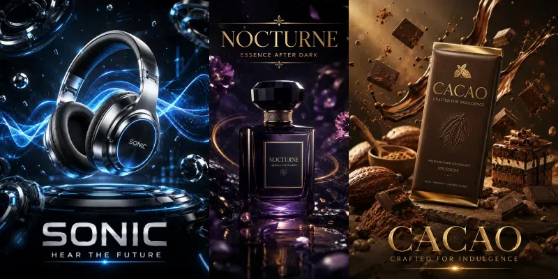 Surreal 3D Product Advertising Studios generated by undefined