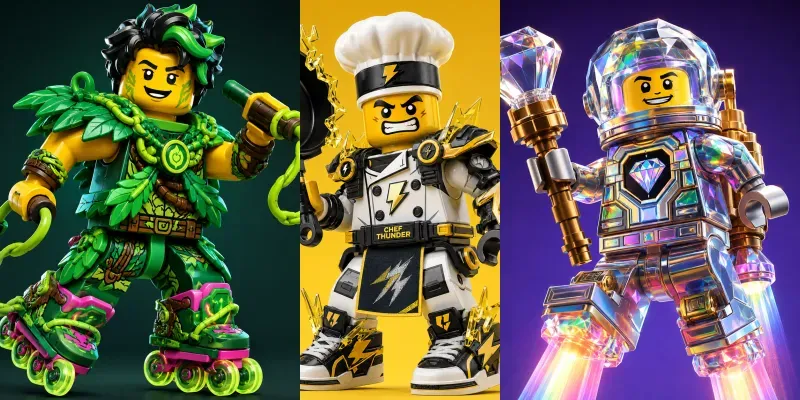 Neobrick Dream Characters generated by undefined