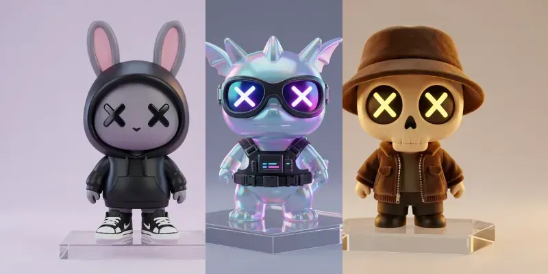 Urban Streetwear Designer Vinyl Toys generated by undefined