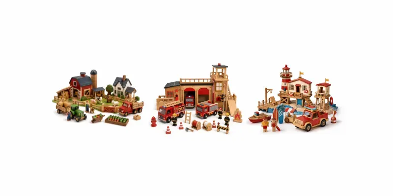 Whimsical Wooden Toy Workshops generated by undefined