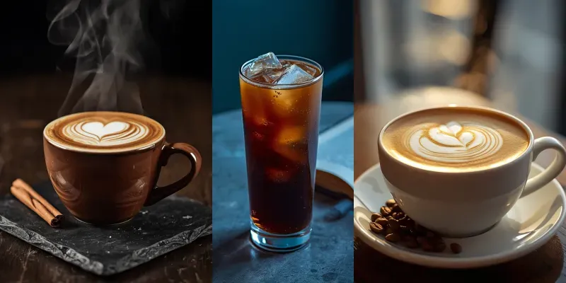 Coffee Art Photography generated by undefined