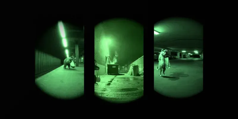 Cctv Animals Carrying A Bag generated by undefined