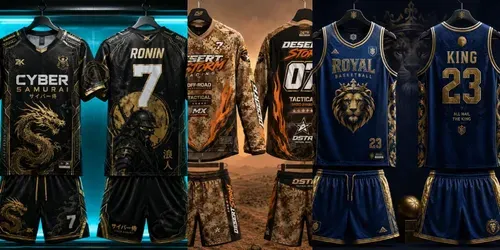 Elite Sports Jersey Mockup Packs generated by chatgpt-image