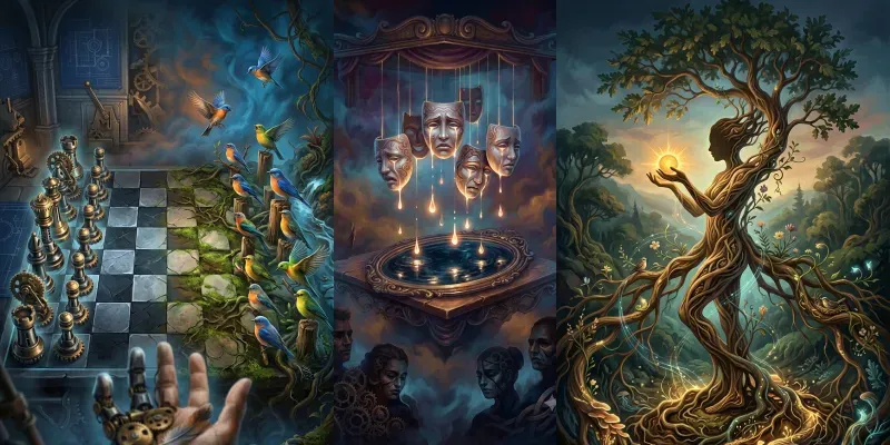 Symbolic Scene Compositions generated by undefined