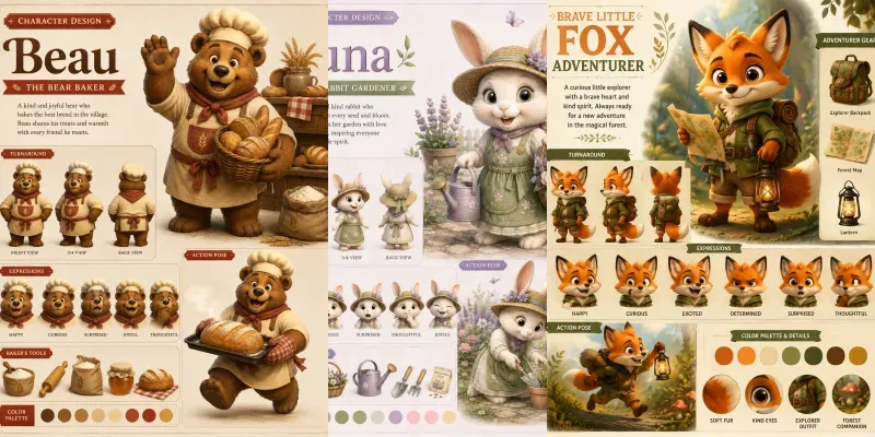 Premium Fairy Tale Character Generator generated by undefined