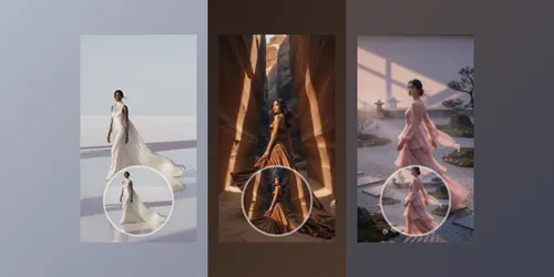 Cinematic Fashion Films generated by grok-video