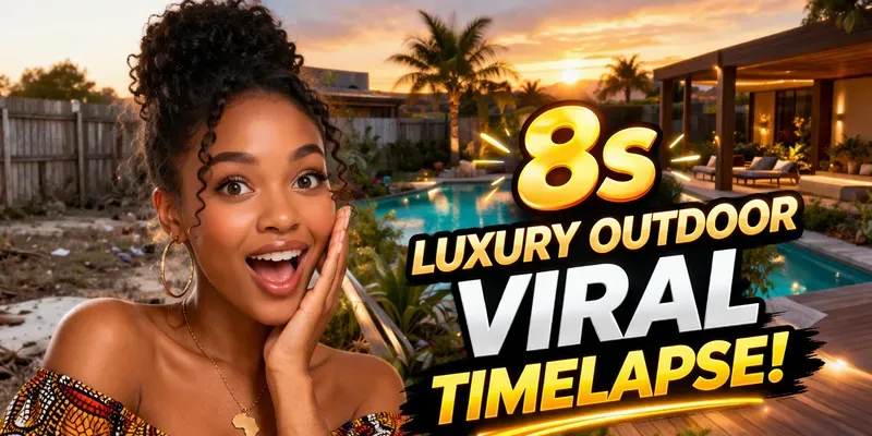 8s Luxury Outdoor Viral Timelapses generated by undefined