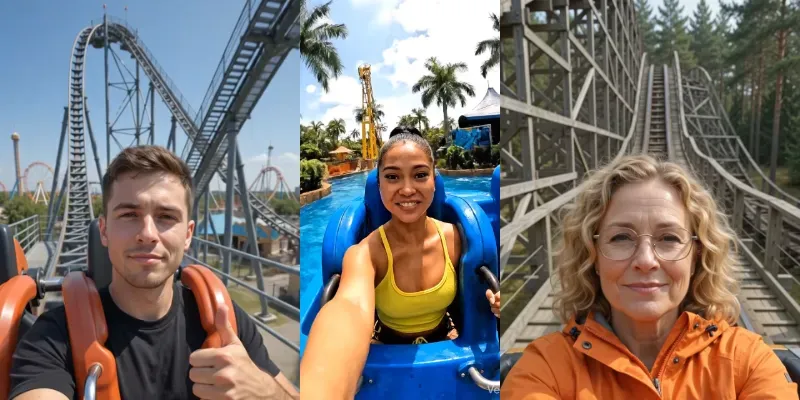 Pov Roller Coaster Reaction Videos generated by undefined