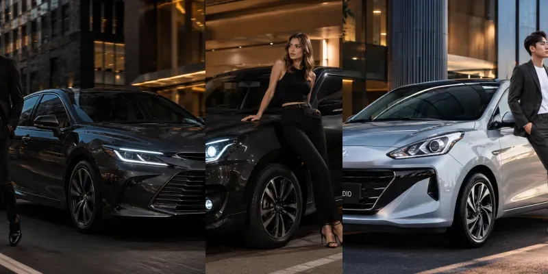 Cinematic Car Advertisements generated by undefined