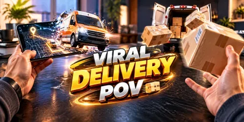Viral Delivery Povs generated by veo