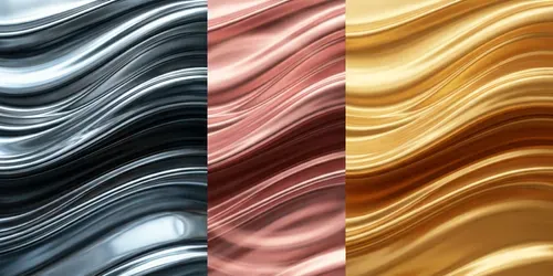 Liquid Chrome generated by gemini-image