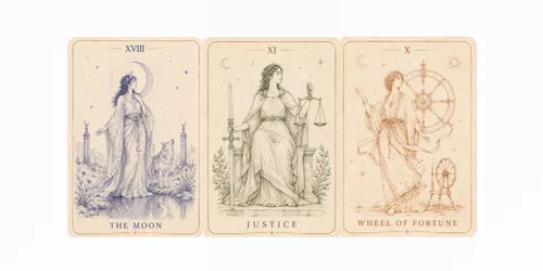 Modern Tarot Deck Face Cards generated by chatgpt-image