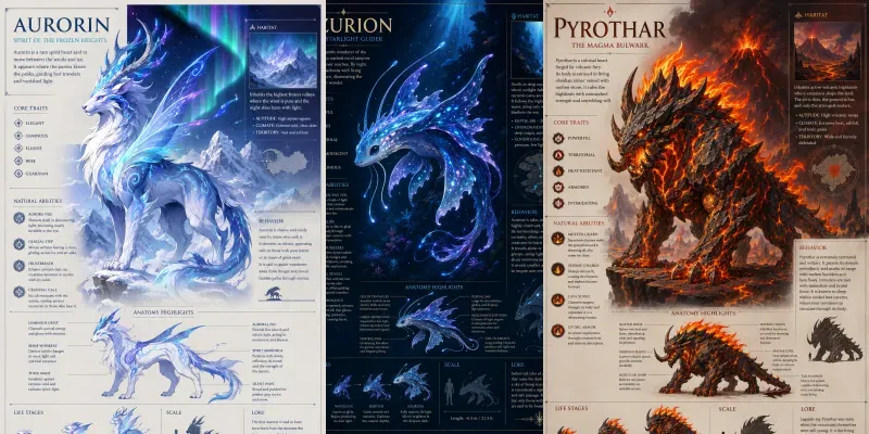 Original Creature Codex Directors generated by undefined
