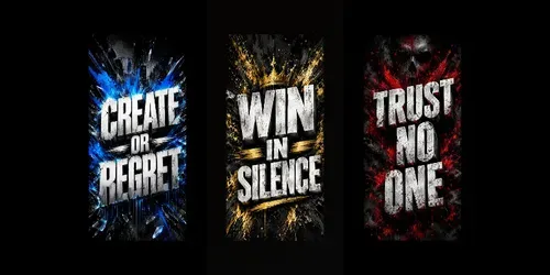 Viral Typography Posters generated by chatgpt-image