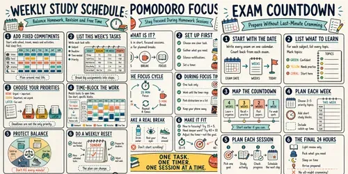 High School Study Skills Sketchnotes generated by chatgpt-image