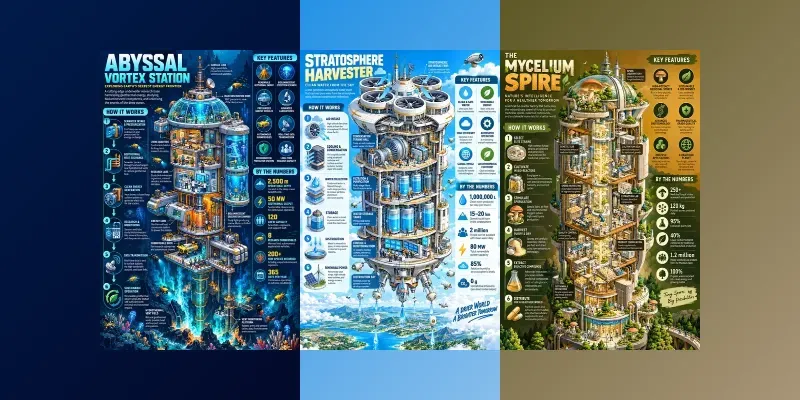 Isometric Cutaway Infographic Pro