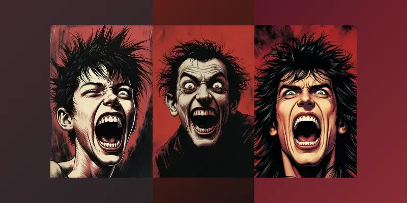 Exaggerated Cartoon Faces generated by undefined