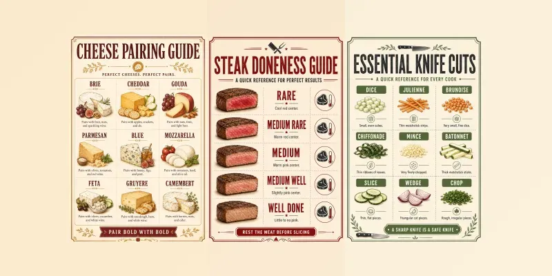 Kitchen Reference Chart Studios generated by undefined