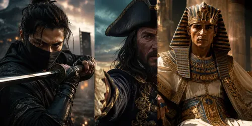 Cinematic Iconic Character Portraits generated by chatgpt-image