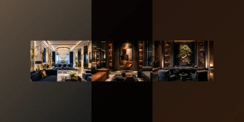 Vibrant Cinematic Spaces generated by undefined