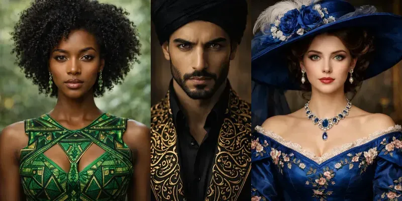 Cinematic Luxury Portraits generated by undefined