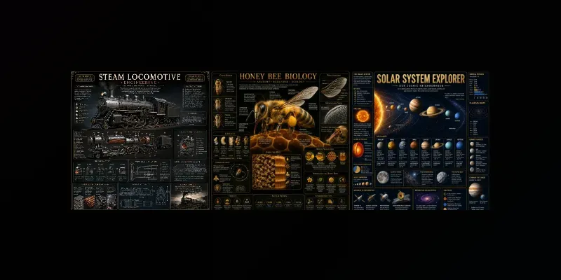 Scientific Infographic Poster Sets generated by undefined